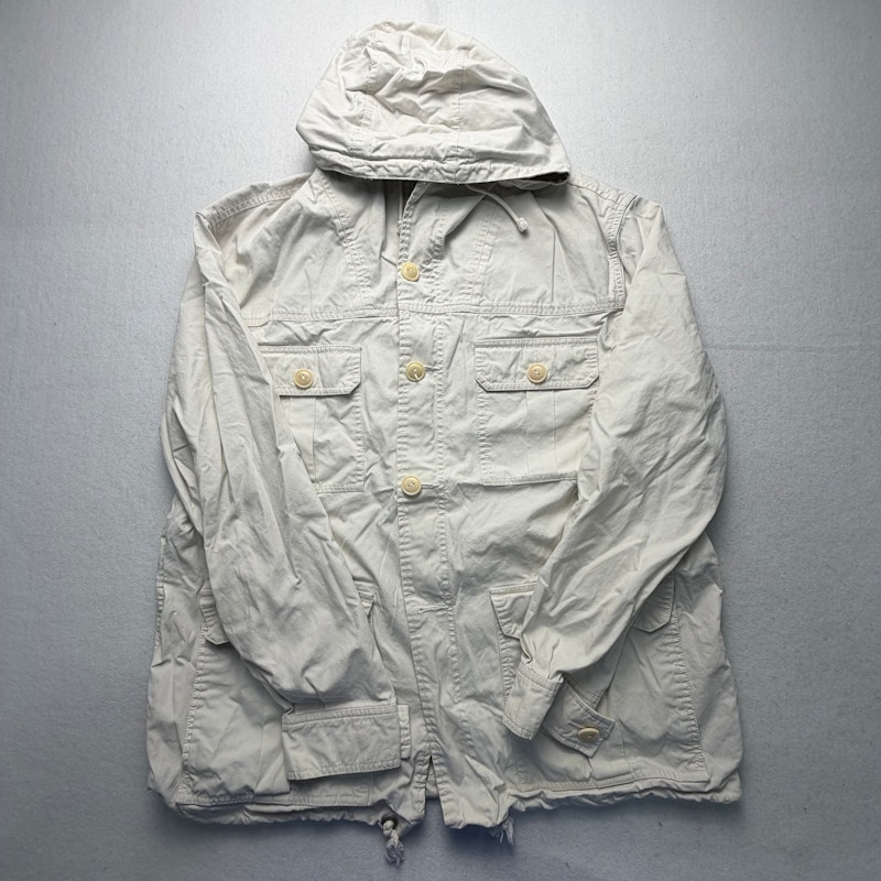 Ralph Lauren Rugby Hooded Jacket Cream