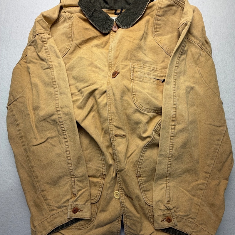 L.L.Bean Canvas Chore Jacket Tan