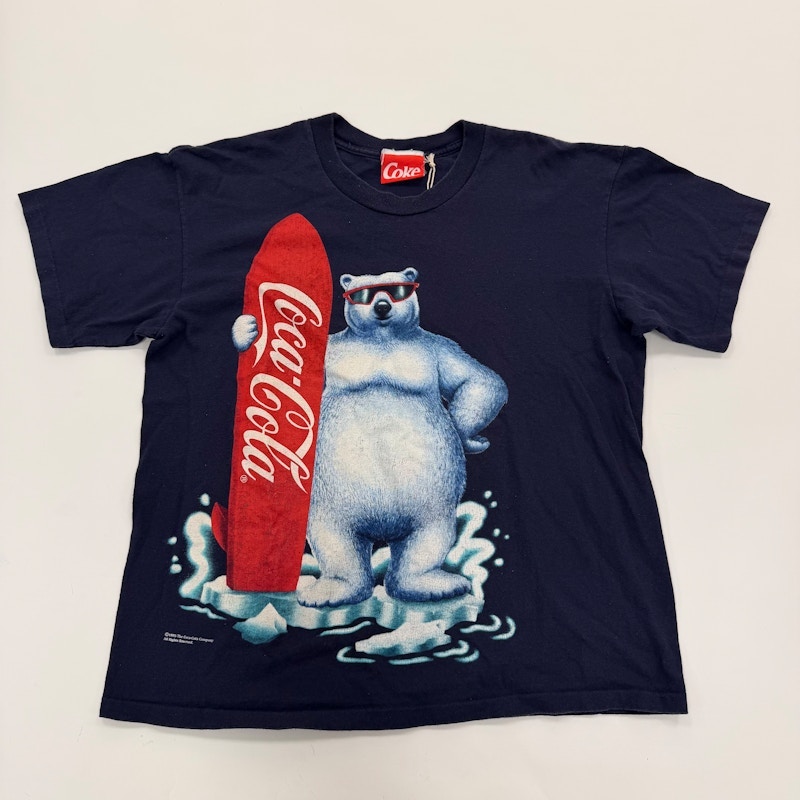 Polar Bear Surfing Graphic T-Shirt