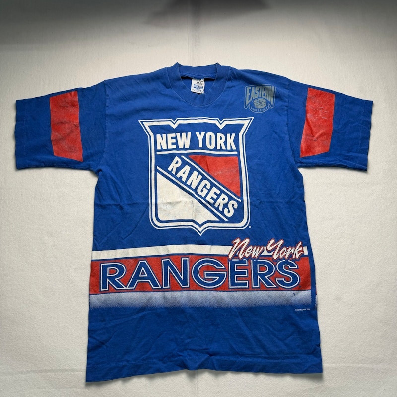 Salem Sportswear New York Rangers 1994 T-Shirt Blue