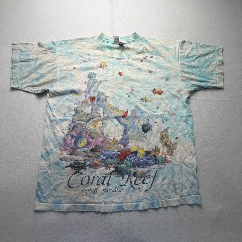 Liquid Blue Coral Reef Aquatic Paradise T-Shirt
