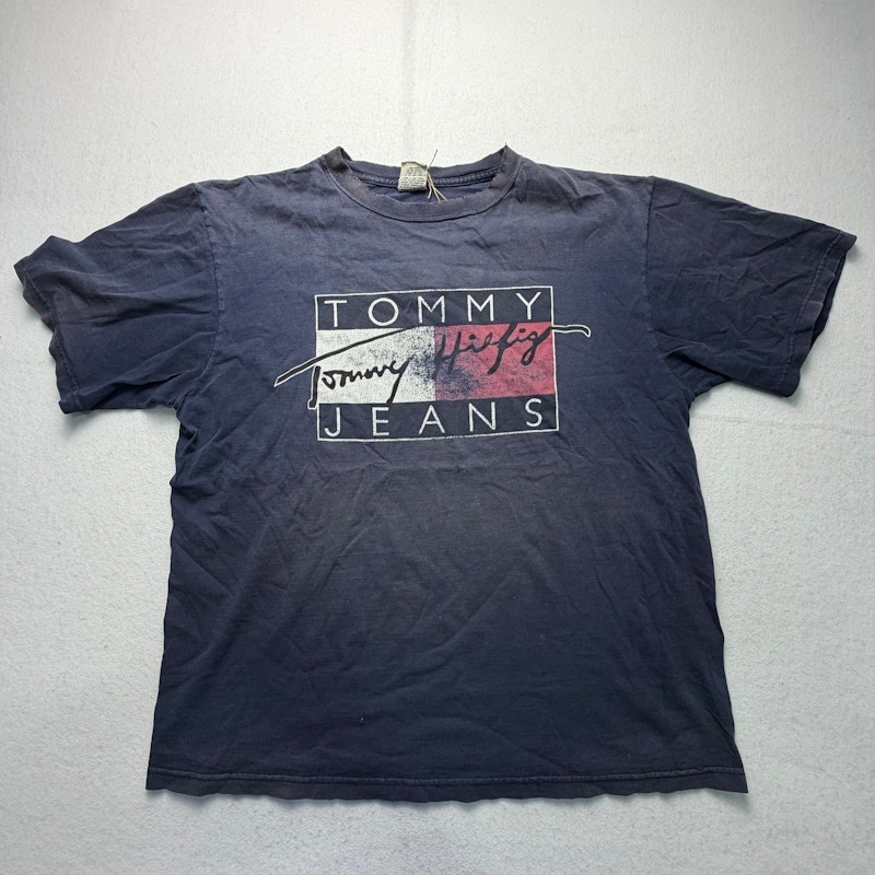 Tommy Jeans Logo T-Shirt Navy