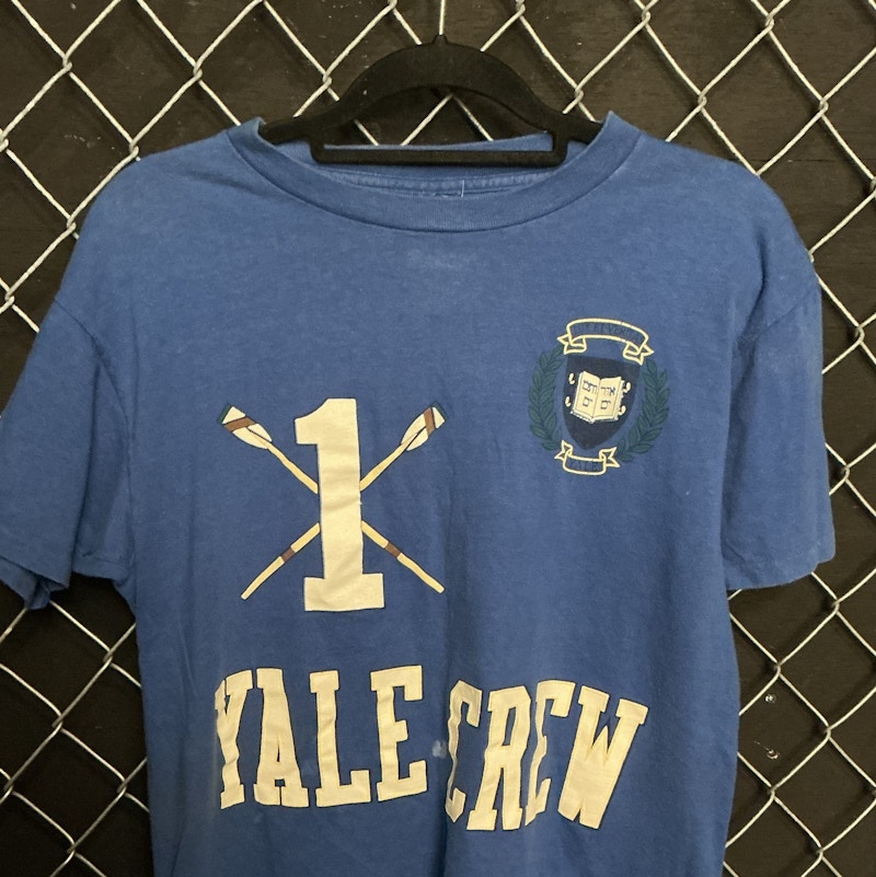 90s Yale Crew T-Shirt Blue