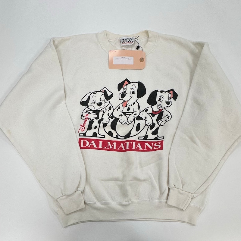 Disney 101 Dalmatians Sweatshirt White