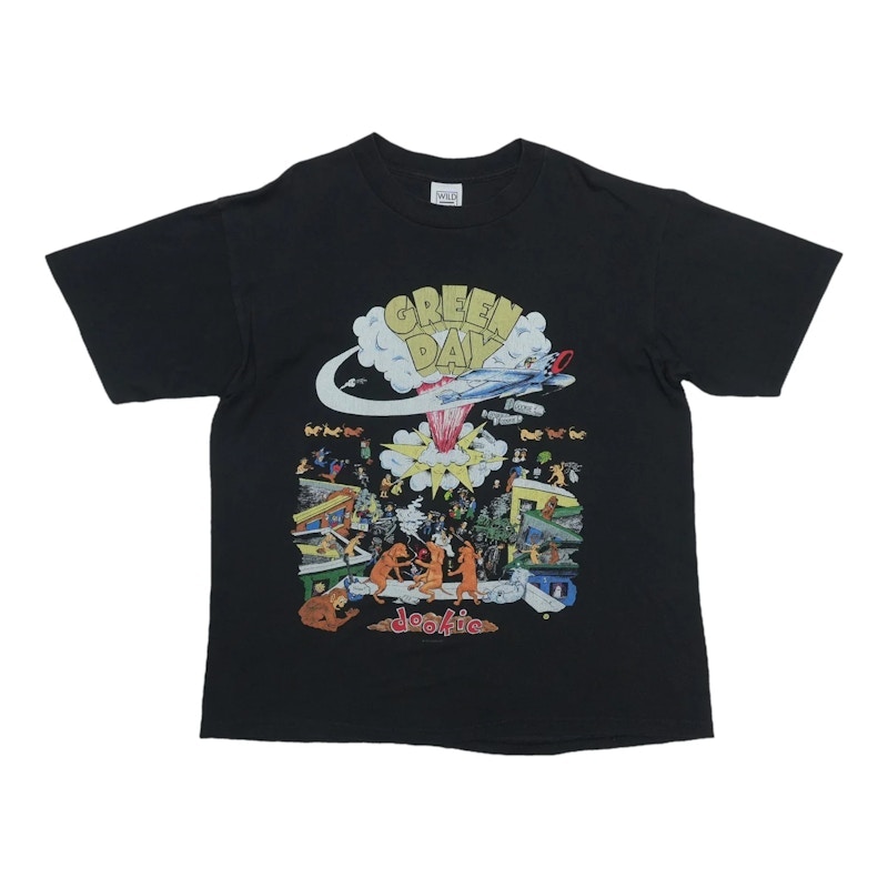 Green Day Dookie T-Shirt Black