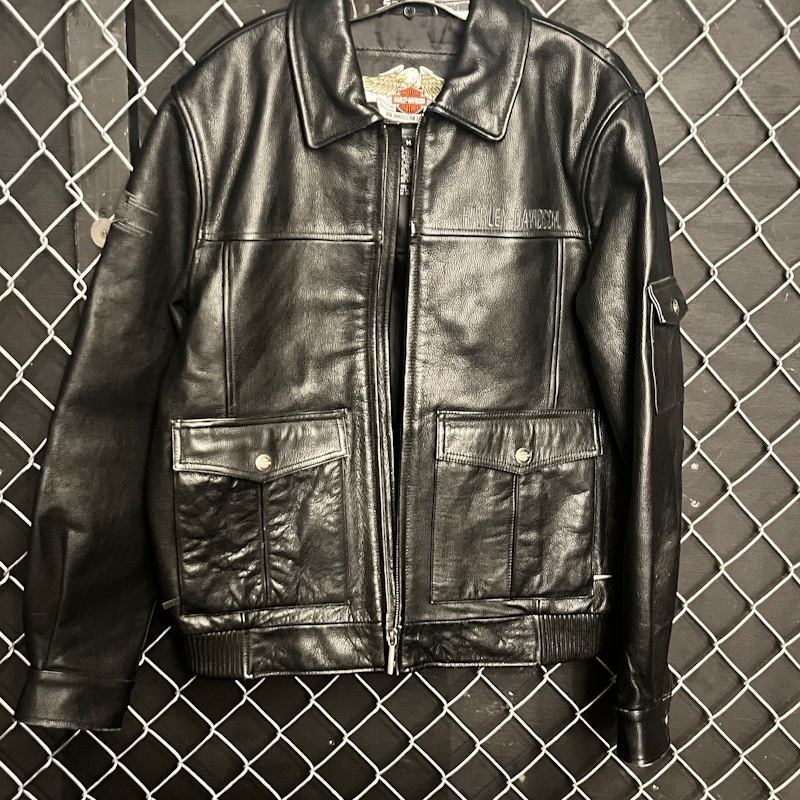 Harley-Davidson Leather Motorcycle Jacket Black