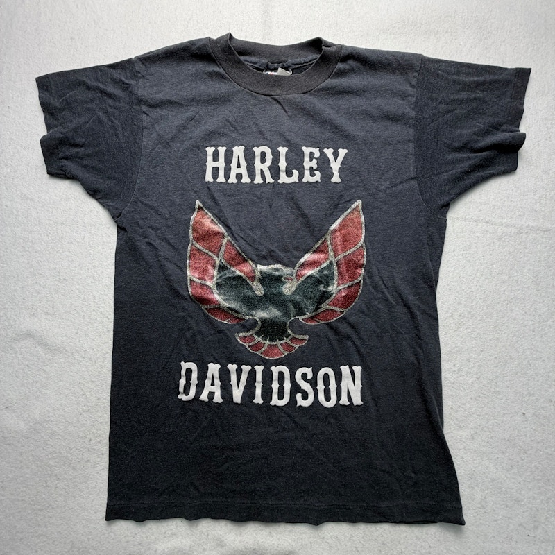 Harley-Davidson Eagle Graphic T-Shirt Black