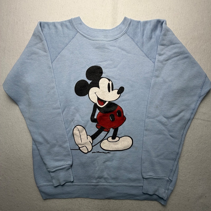 Disney Mickey Mouse Pullover Sweatshirt Blue