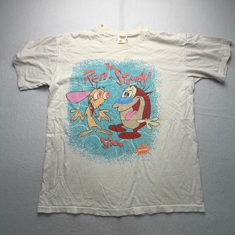 Nickelodeon The Ren & Stimpy Show T-Shirt White