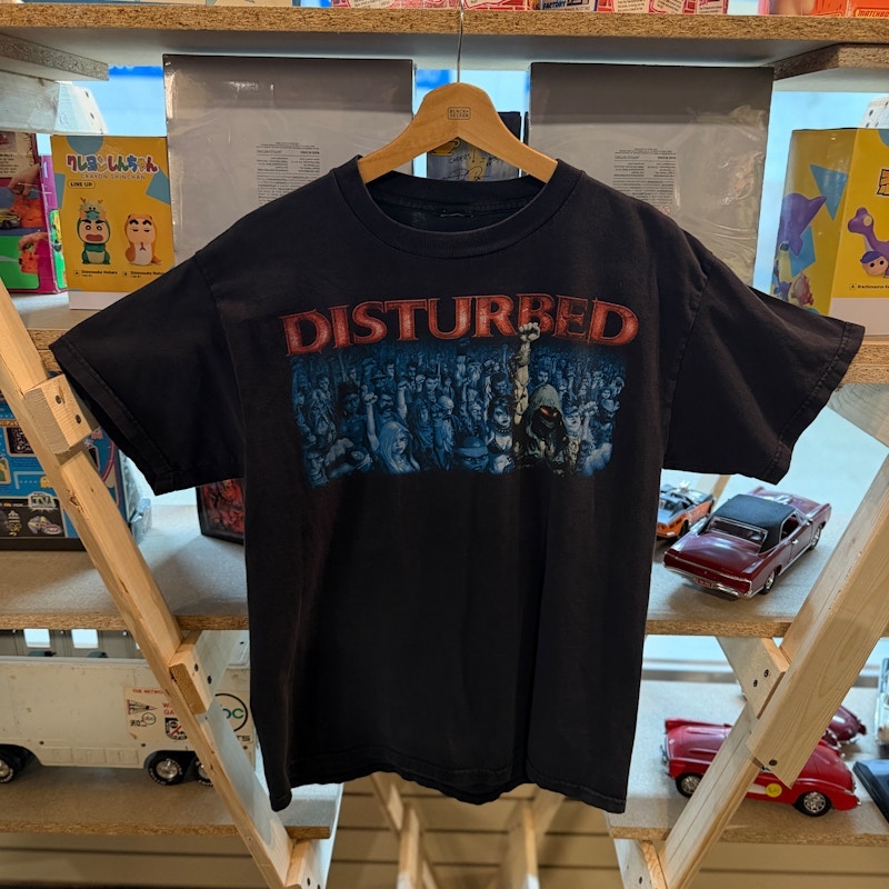 Disturbed Graphic T-Shirt Black