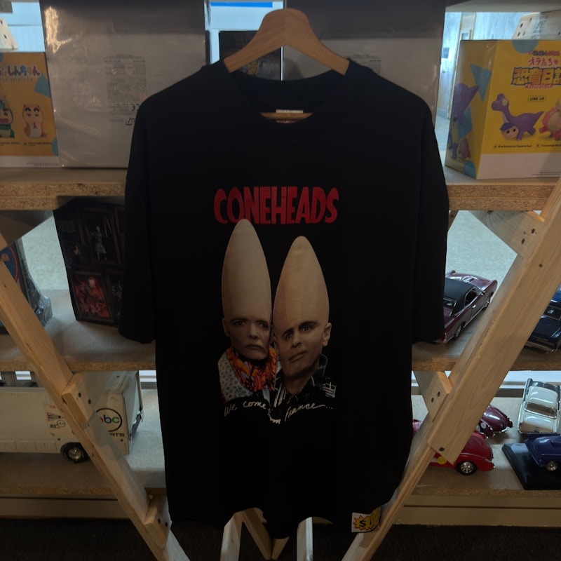 Vintage 90s Coneheads movie promo tee