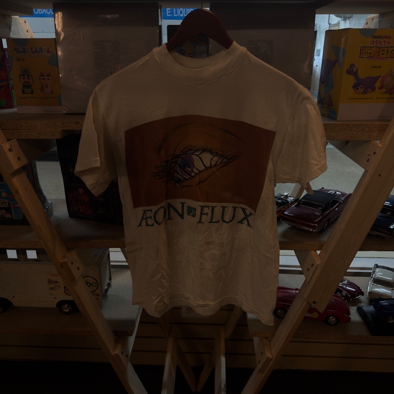 Original 90s MTV Aeon Flux Graphic promo T-Shirt Grail