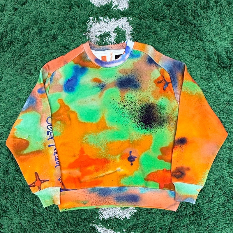 Converse Spray Paint Crewneck Sweatshirt