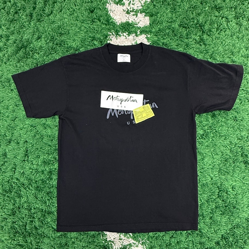 Metropolitan USA Logo T-Shirt Black