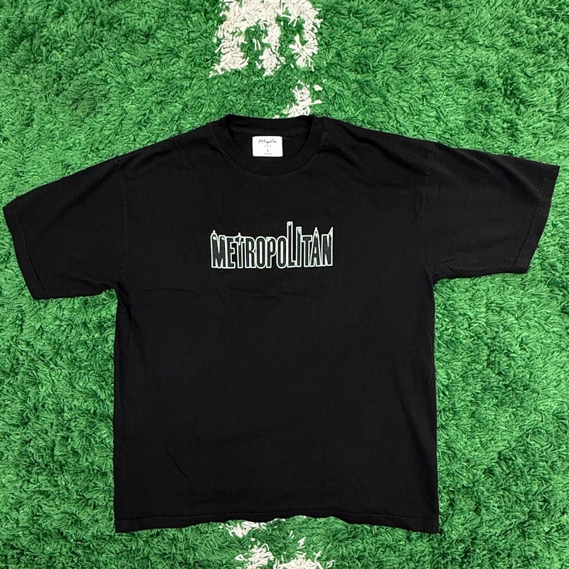 Metropolitan Building Logo T-Shirt Black