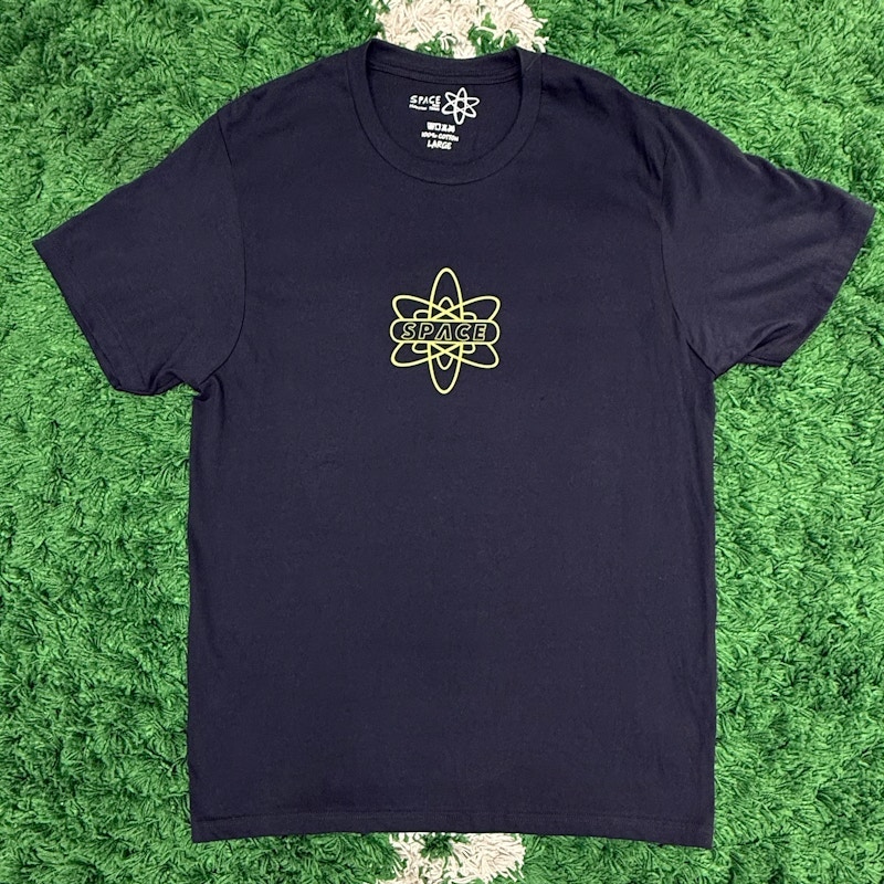 Space Village Atom Space T-Shirt Black