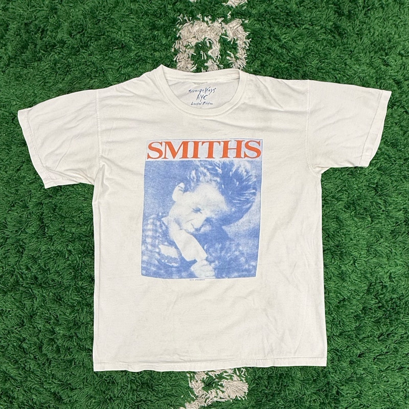Strangeways NYC The Smiths The Queen Is Dead US Tour 86 T-Shirt White
