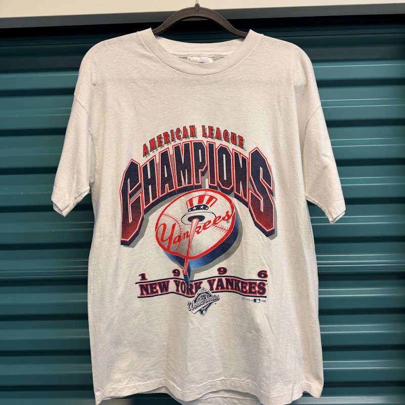 Hank Aaron Originals New York Yankees T-Shirt White