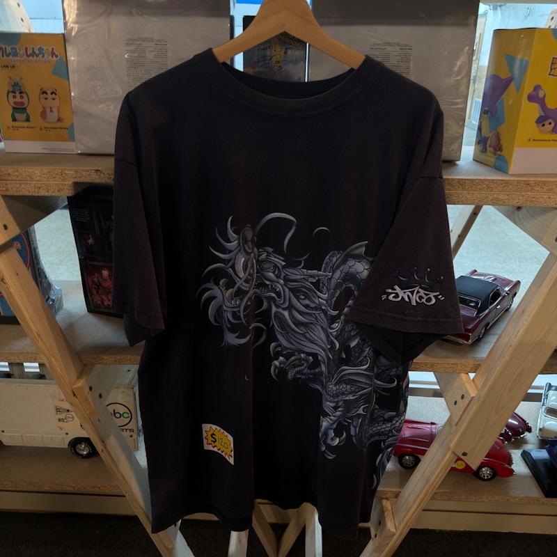 Vintage JNCO Dragon Wrap Around Graphic T-Shirt 