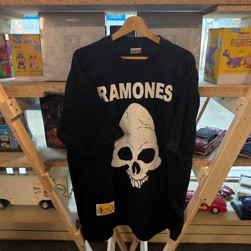 Vintage Ramones 1999 Band T-Shirt Black