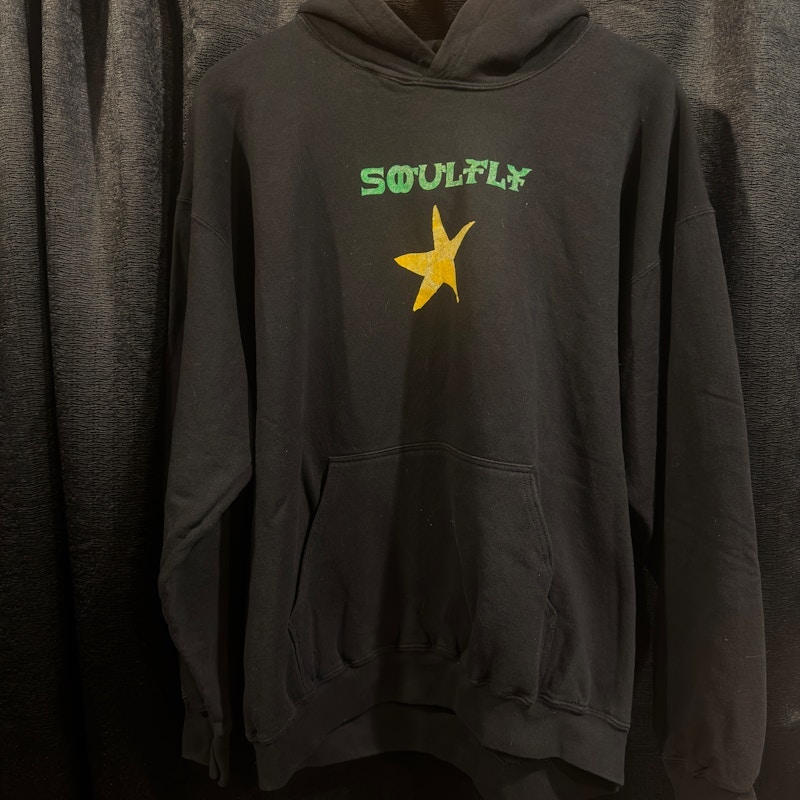 Vintage 2000 Soulfly Logo Band Hoodie 
