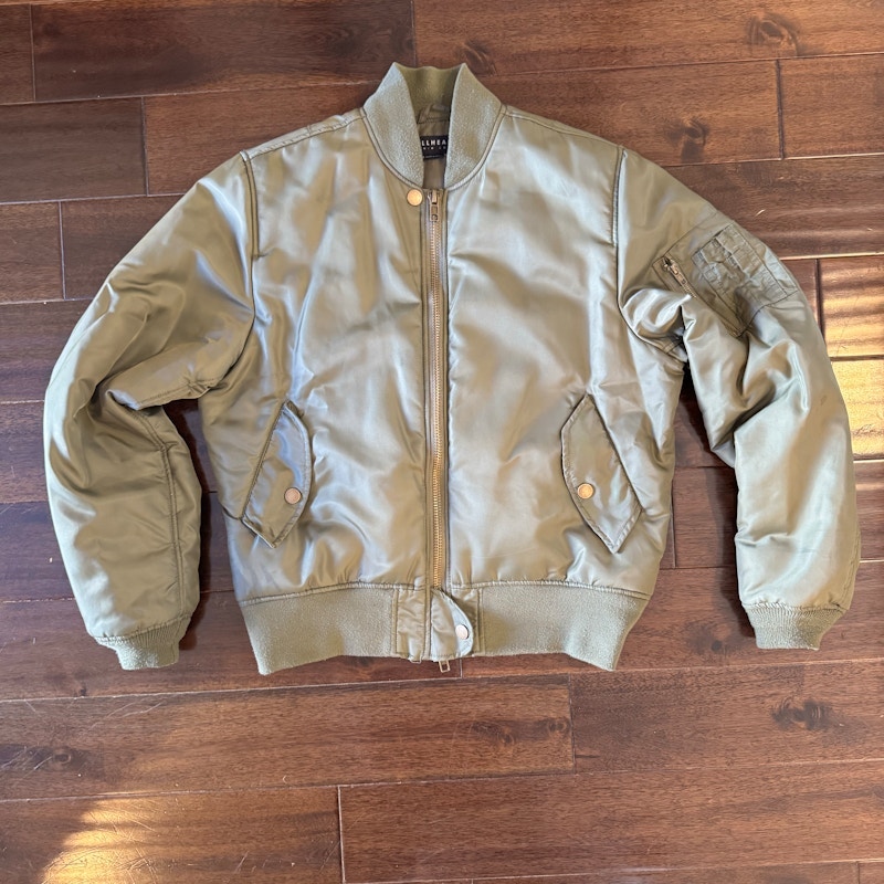 Bullhead Denim Co. Bomber Jacket Olive