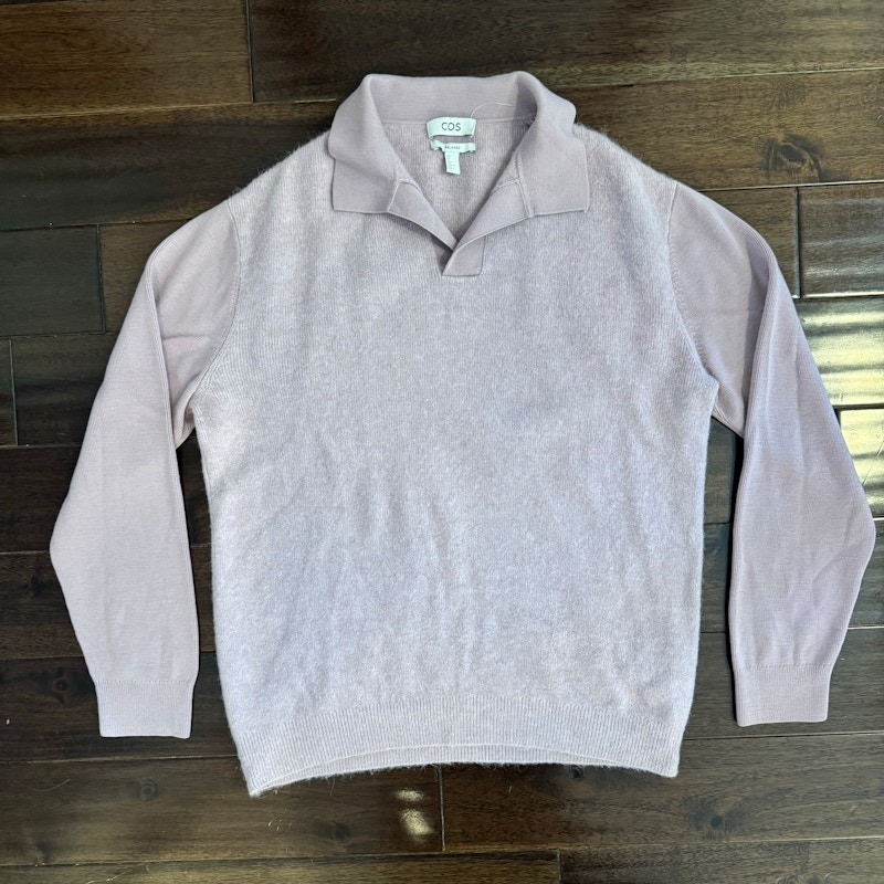 COS Relaxed Polo Sweater 