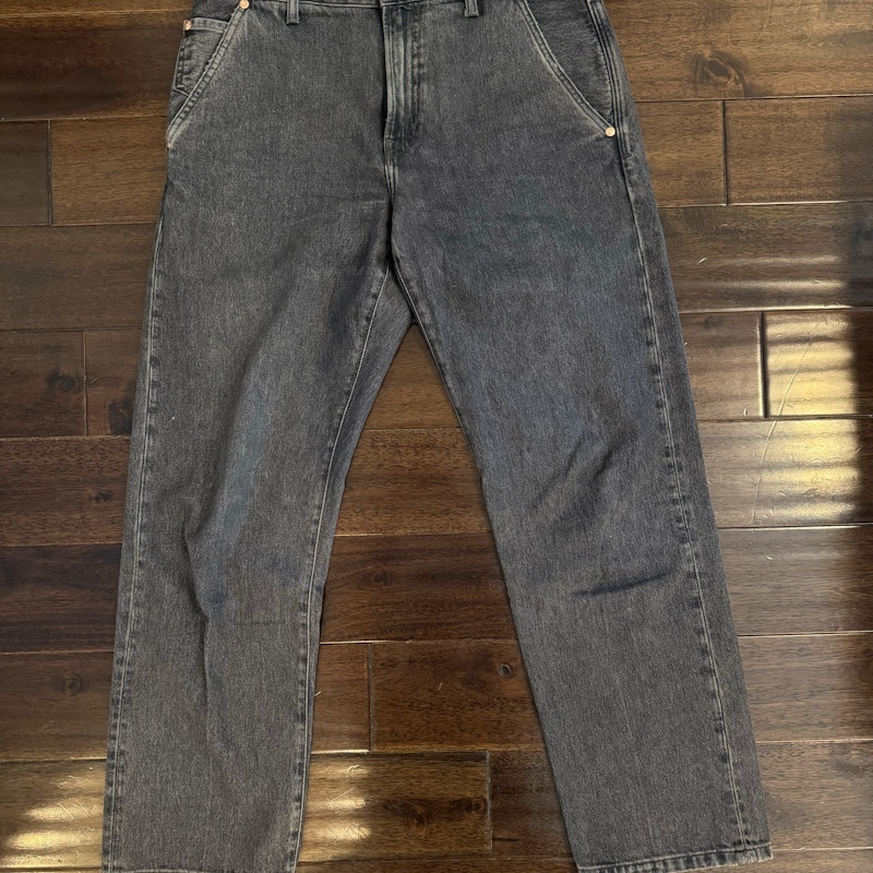 Wallace & Barnes Selvedge Denim Jeans Black