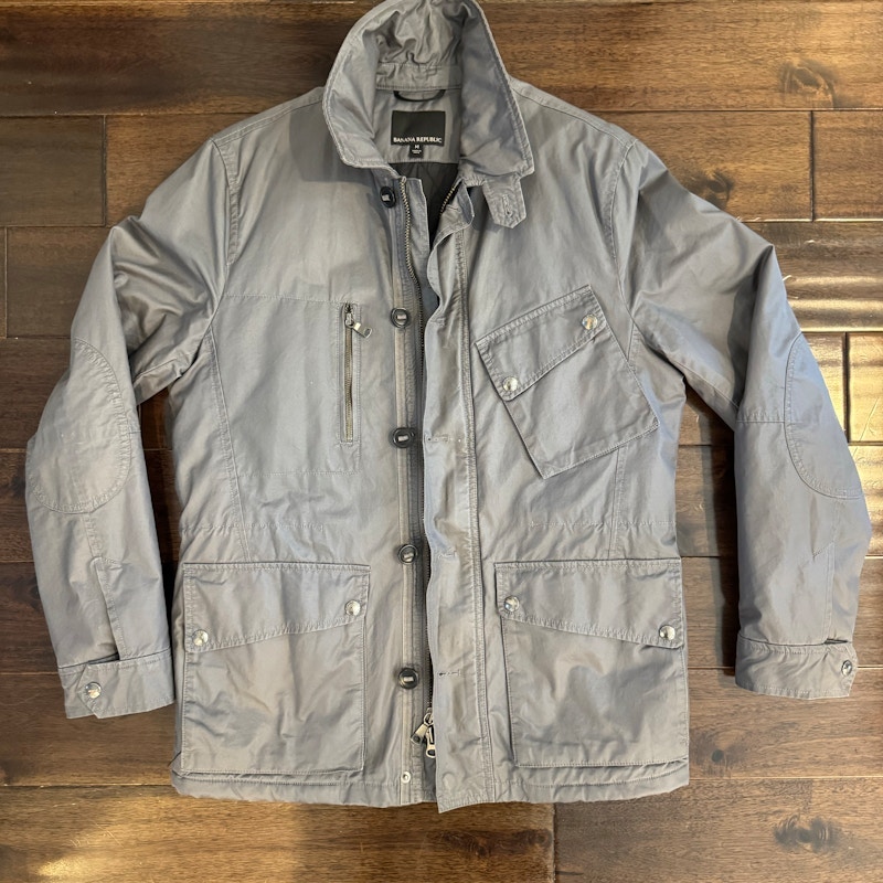Banana Republic Utility Jacket Gray