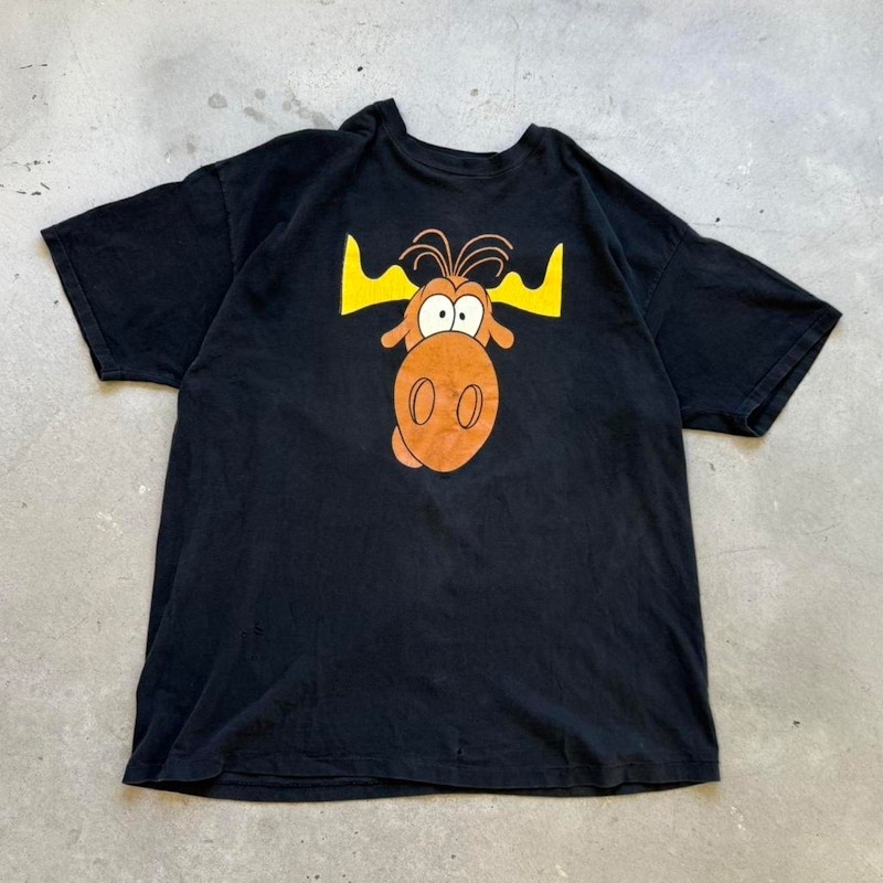 Vintage Taco Bell Greetings Taco Lovers Bullwinkle T-Shirt