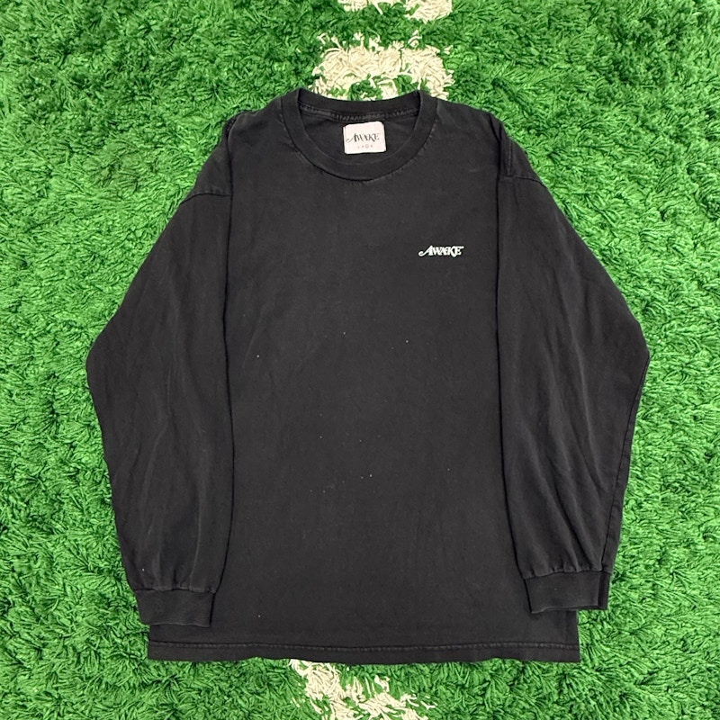 Awake NY Logo Long Sleeve T-Shirt Black