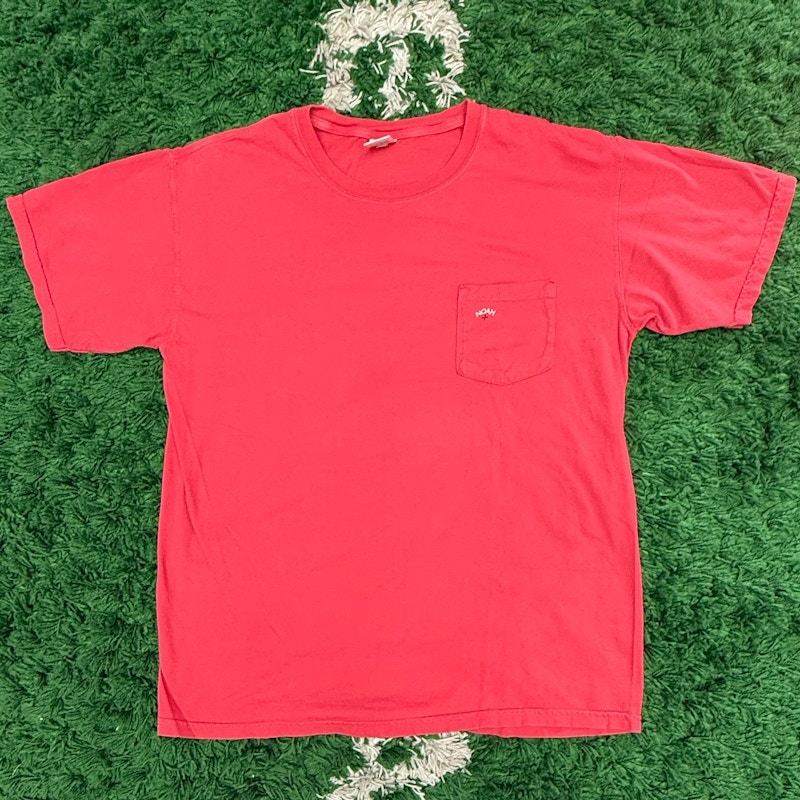 Noah Core Logo Pocket T-Shirt Blue