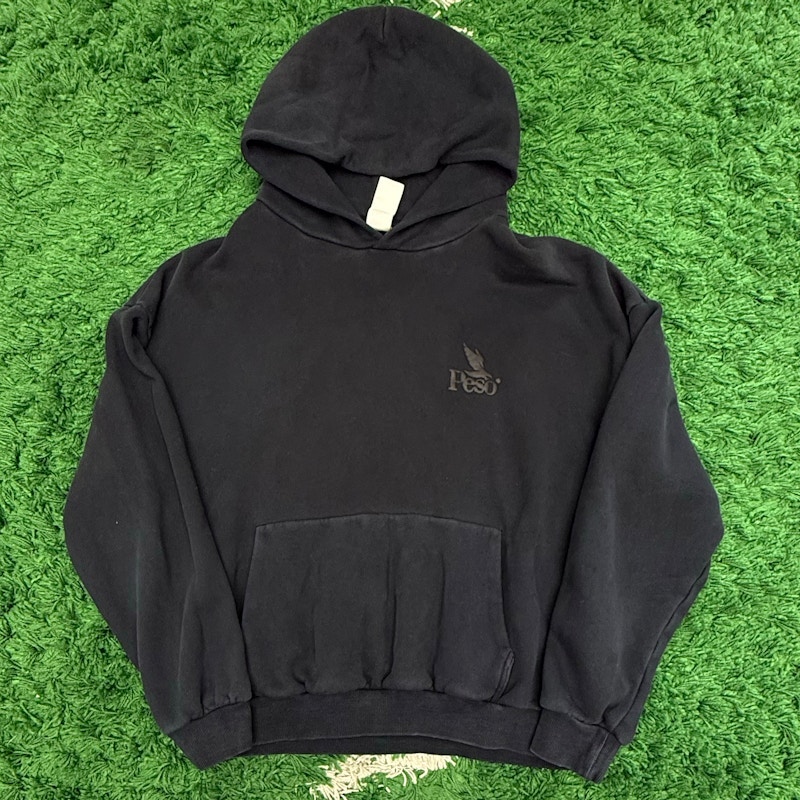 Peso Eagle Logo Hoodie Black