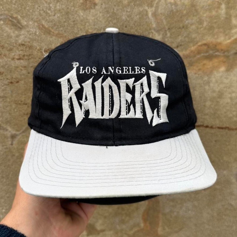 Team NFL Los Angeles Raiders Vintage Snapback Hat