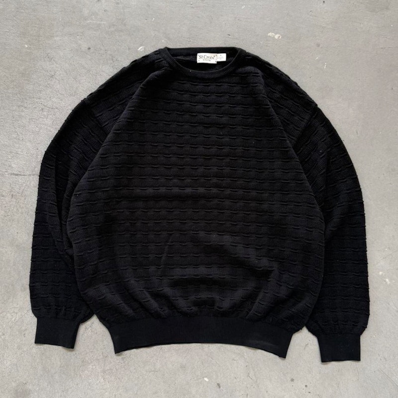 Vintage St. Croix Knits 3D Knit Sweater