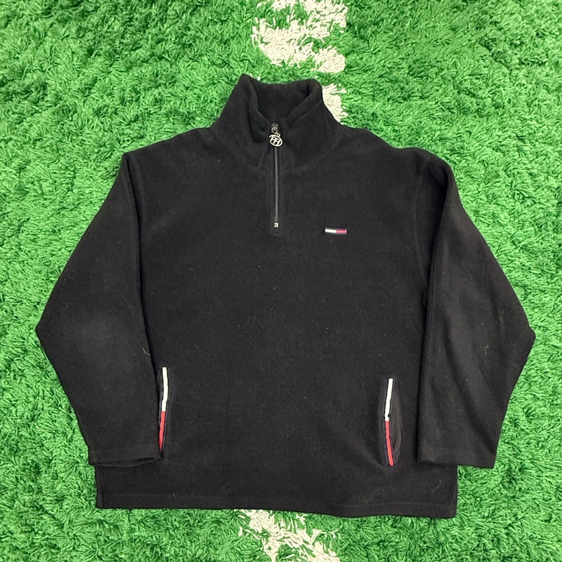 Tommy Hilfiger Athletics Quarter Zip Pullover Gray