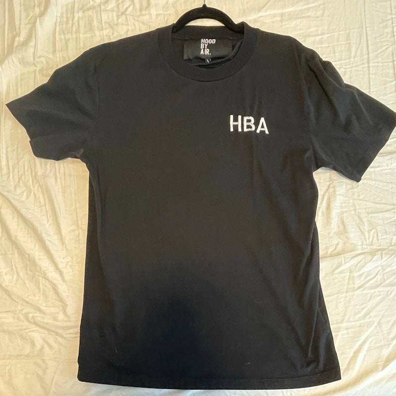 Hood By Air HBA Crew T-Shirt Black