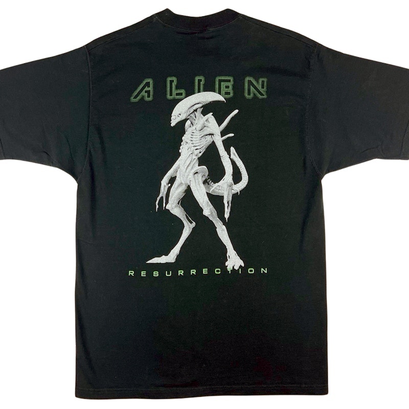 Vintage Alien Resurrection Movie Black T-Shirt