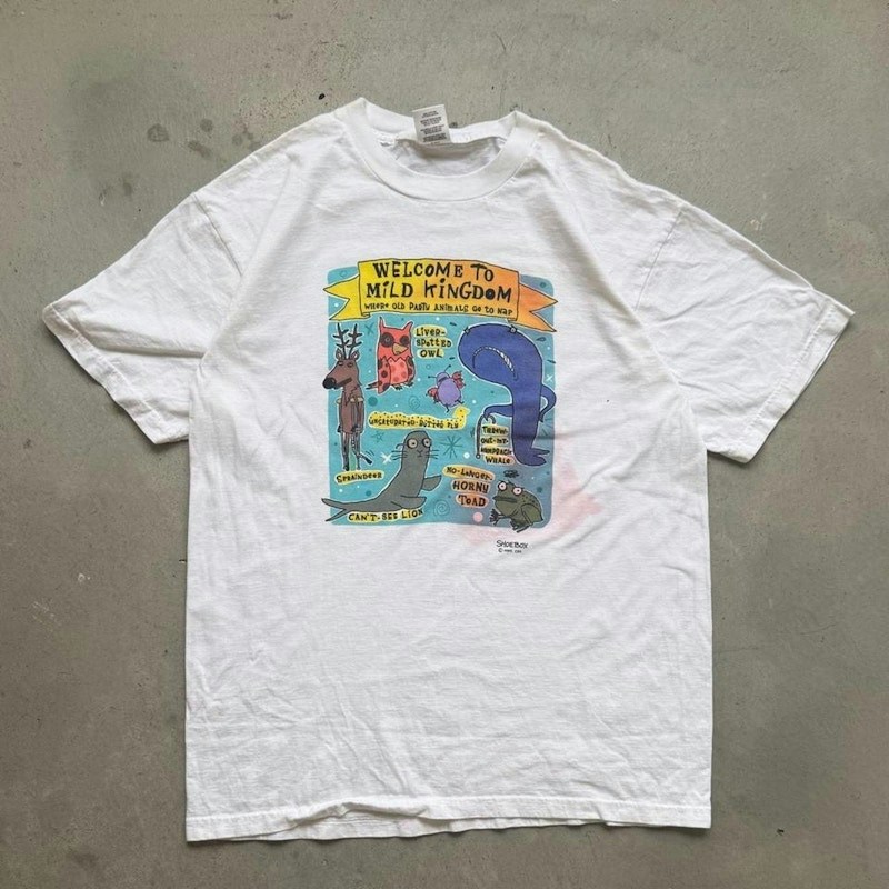 Vintage Welcome to Mild Kingdom T-Shirt White
