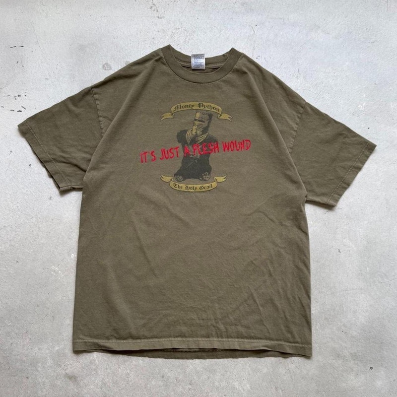 Vintage Monty Python & The Holy Grail It's Just A Flesh Wound T-Shirt
