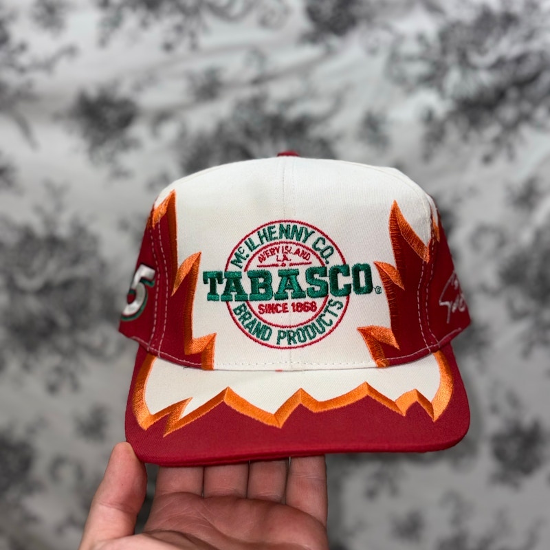 Rare Team Tabasco NASCAR Racing Hat Bodine