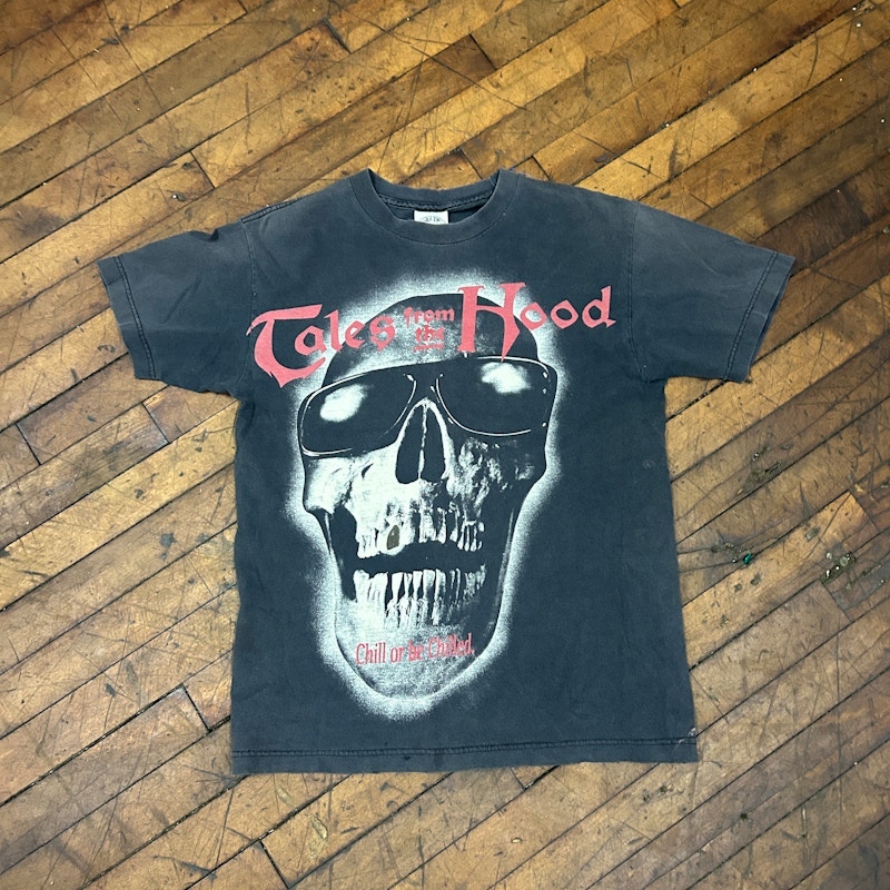 Y2K SNRML Tales from the Hood T-Shirt Black
