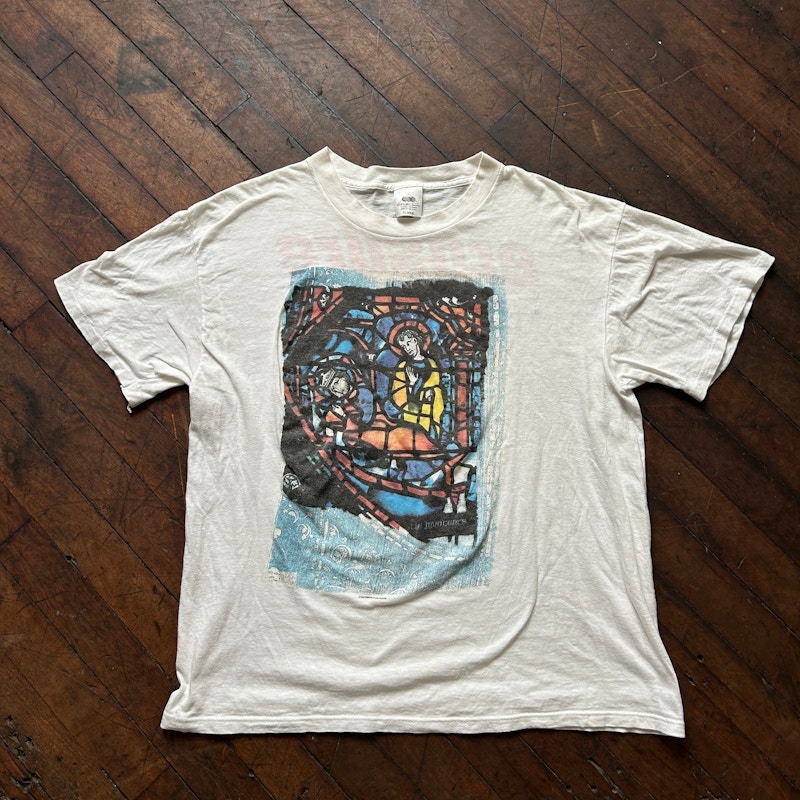 Vintage 90s distressed Erasure The Innocents T-Shirt White