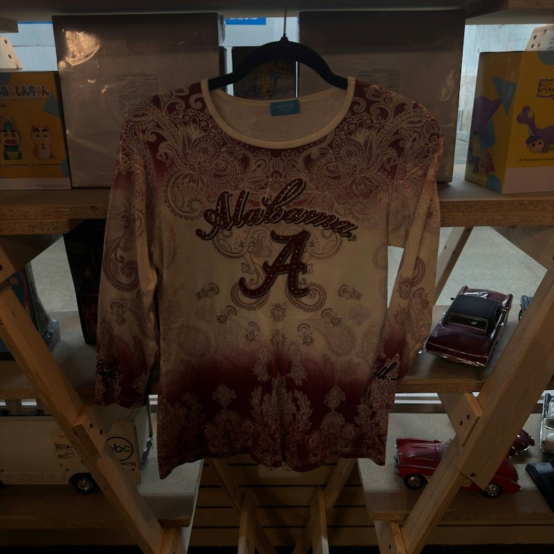 Y2K Alabama Crimson Tide Long Sleeve Shirt