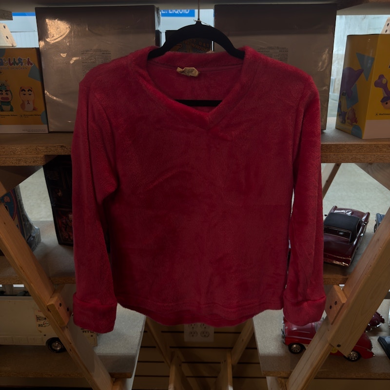 Y2K Coeur d Alene Fleece Pullover Pink