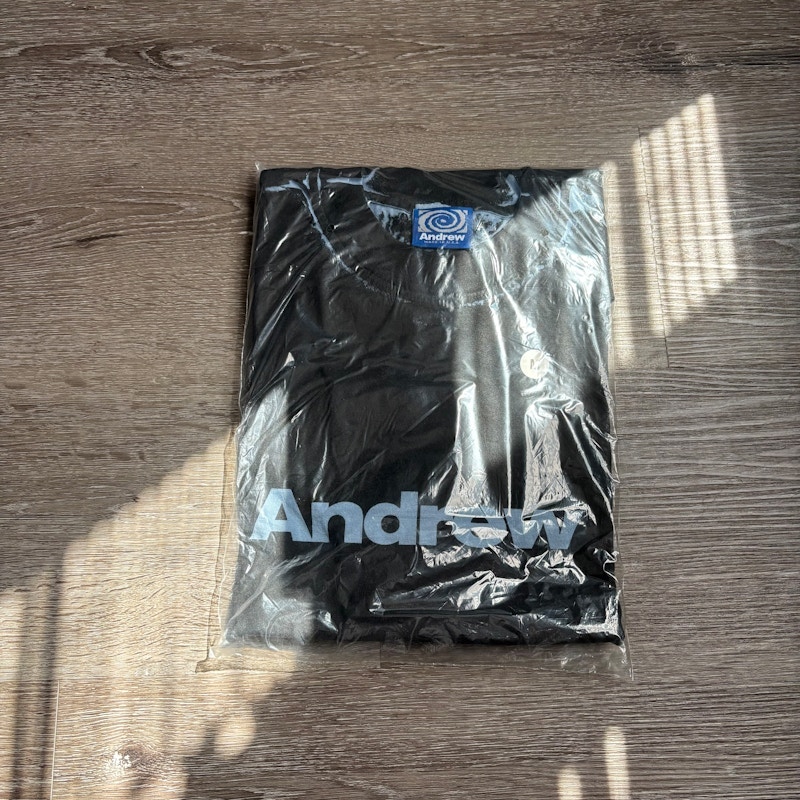 Andrew Miami Anniversary Logo T-Shirt Black