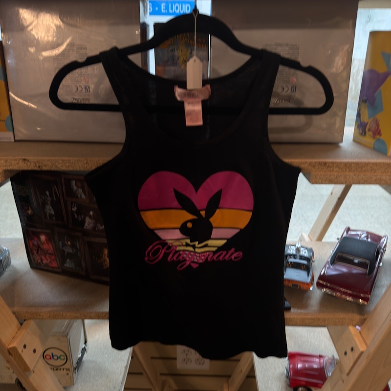 Y2K Playboy Intimates Playmate Heart Tank Top