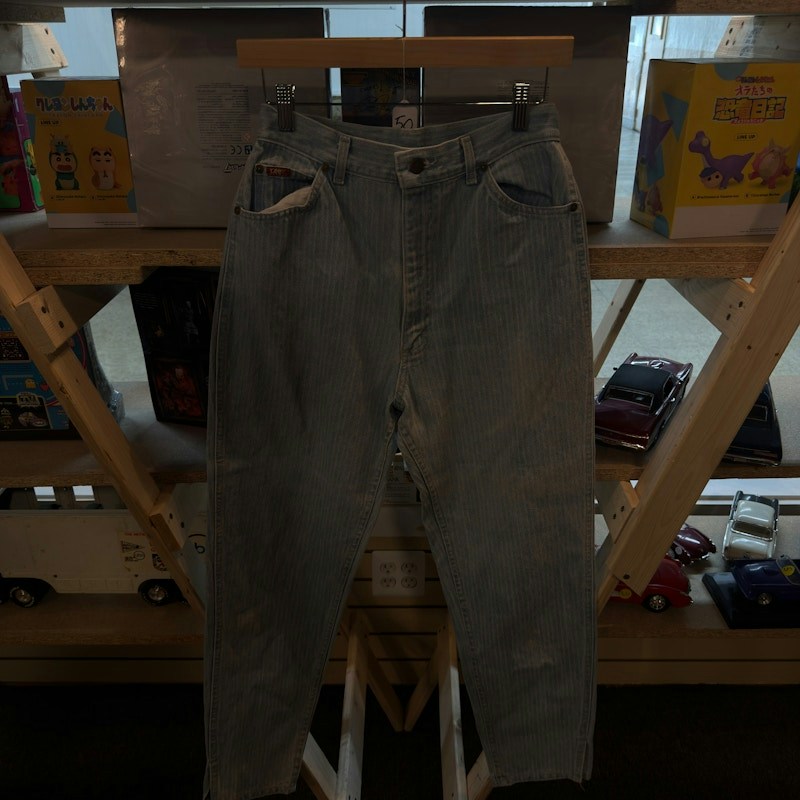 1970’s Lee Riders Pin Striped Denim Jeans