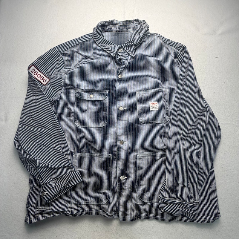 Pointer Brand Chore Jacket Hickory Stripe