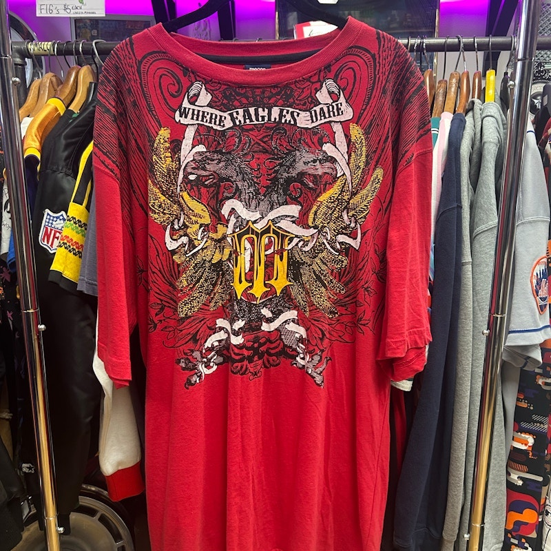 Mecca Where Eagles Dare T-Shirt Red